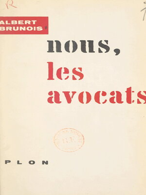 cover image of Nous, les avocats